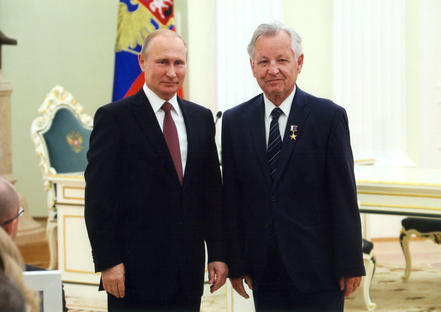 В.В. Путин и В.Г. Пешехонов